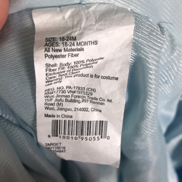 Baby shark velour costume 18-24m - Picture 7 of 10